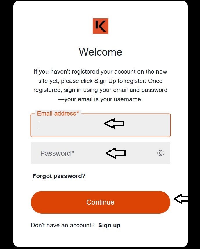 Kubota Credit USA Login page 2