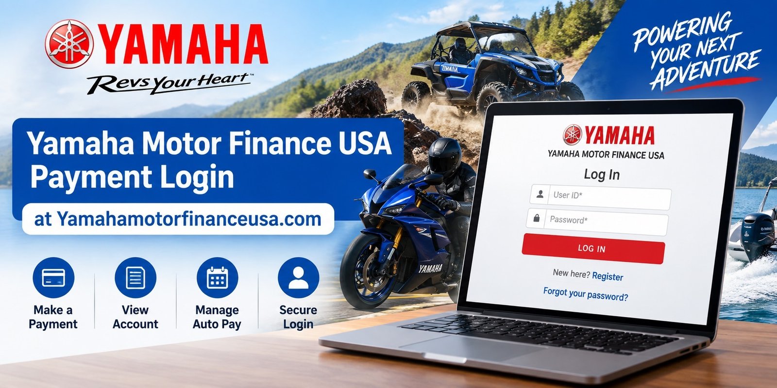 YamahaMotorFinanceUSA Payment Login